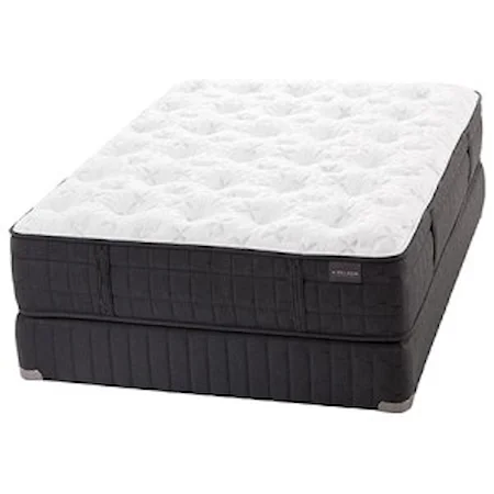 Queen Plush Latex Mattress and High Profile Foundation
